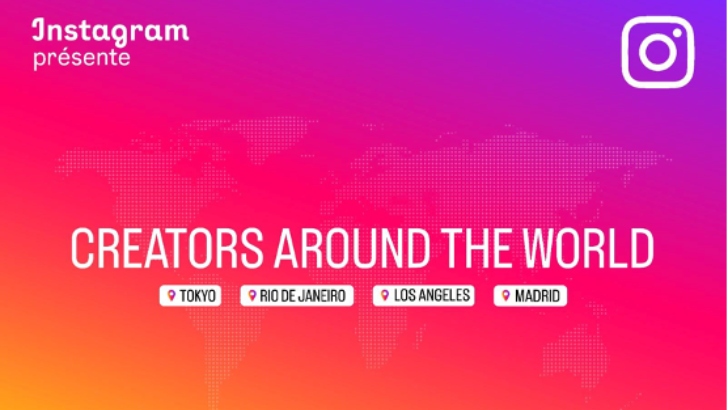 Instagram à la rencontre de créateurs de contenus du monde entier avec JustRiadh